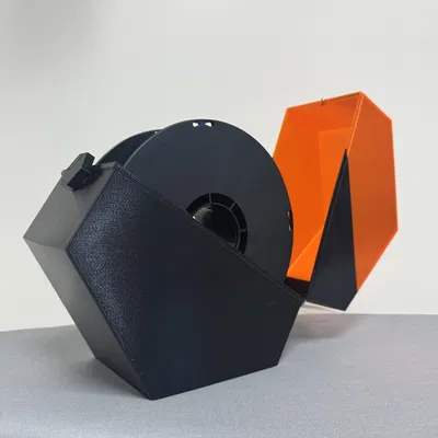 Hộp Sấy Filament Kín Khí và Giá Đỡ Cuộn Sợi - Bản Remix