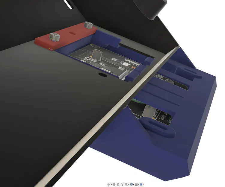 Giá đỡ màn hình TFT 5 inch cho Artillery Sidewinder X1 (Dùng với Raspberry Klipper/Octoprint) - Image 2