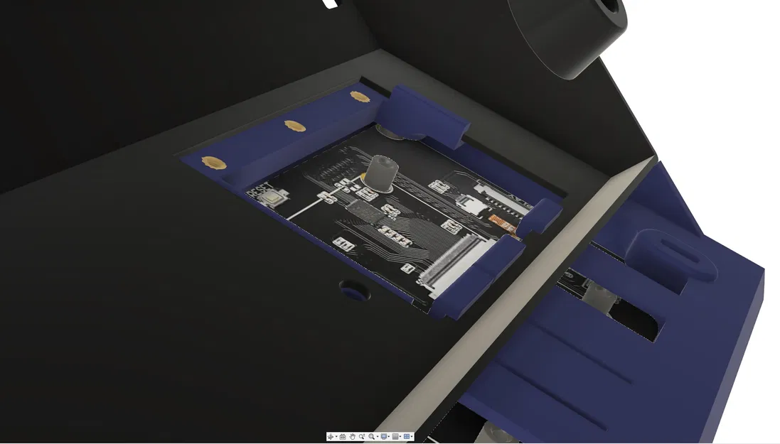 Giá đỡ màn hình TFT 5 inch cho Artillery Sidewinder X1 (Dùng với Raspberry Klipper/Octoprint) - Image 3