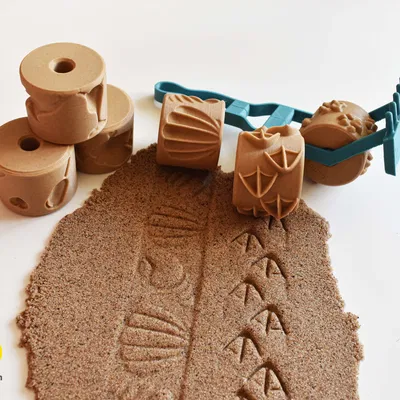 Con lăn họa tiết – Hoa văn cát