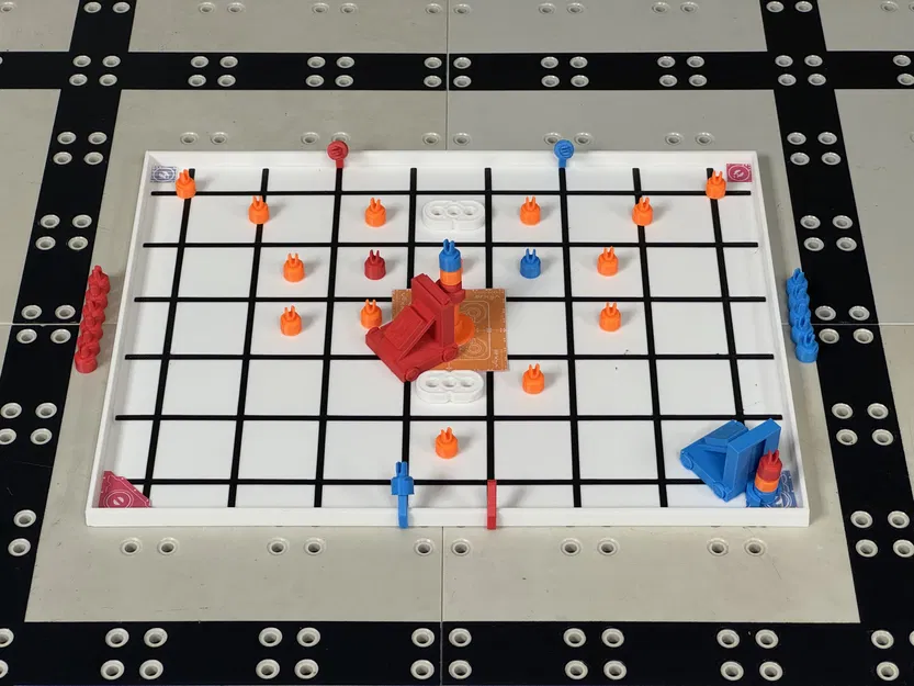 VEX IQ Mix&Match Mô Hình Sân Thi Đấu và Yếu Tố Game Tỷ Lệ 1:10 - Image 3