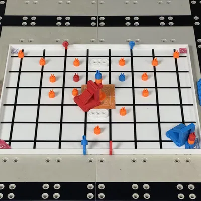 VEX IQ Mix&Match Mô Hình Sân Thi Đấu và Yếu Tố Game Tỷ Lệ 1:10