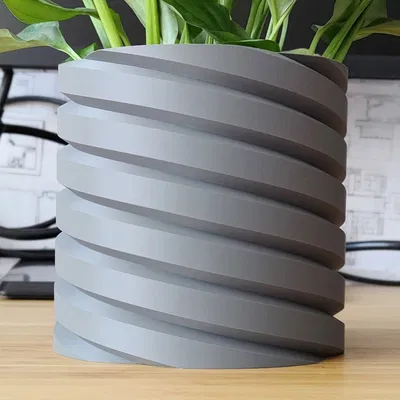 Chậu Cây Vít và Khay Trồng - Thiết kế chế độ Vase Mode