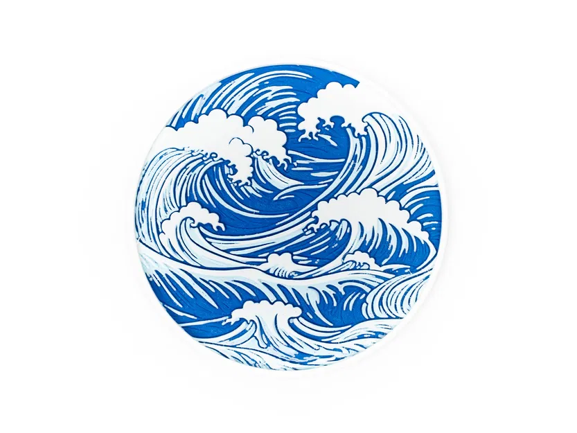 Bộ Đế Lót Ly Hình Sóng Đẹp Mắt - Image 7