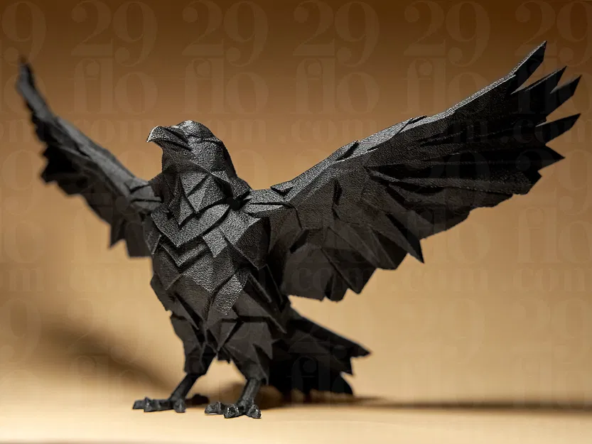 Raven - Tượng Hình Học - Image 2