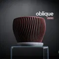 Chậu cây "oblique · planter" - Thiết kế tối giản, hiện đại - Thumbnail 1