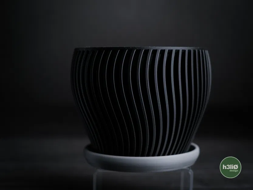 Chậu cây "oblique · planter" - Thiết kế tối giản, hiện đại - Image 4