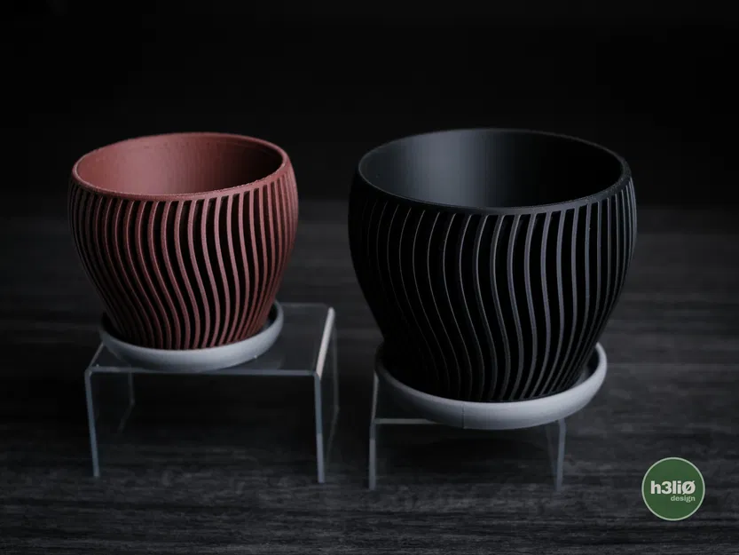 Chậu cây "oblique · planter" - Thiết kế tối giản, hiện đại - Image 5