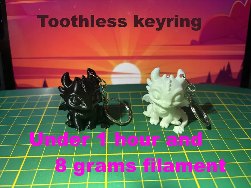 Móc Khóa Răng Sún Dễ Thương - Image 1