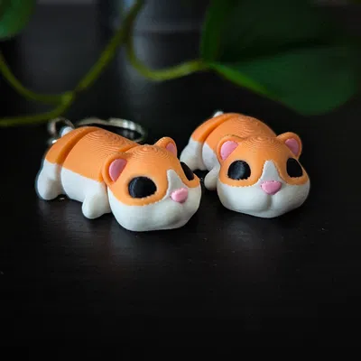Chuột Hamster Dẻo - Mô hình in 3D