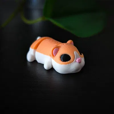 Chuột Hamster Dẻo - Mô hình in 3D