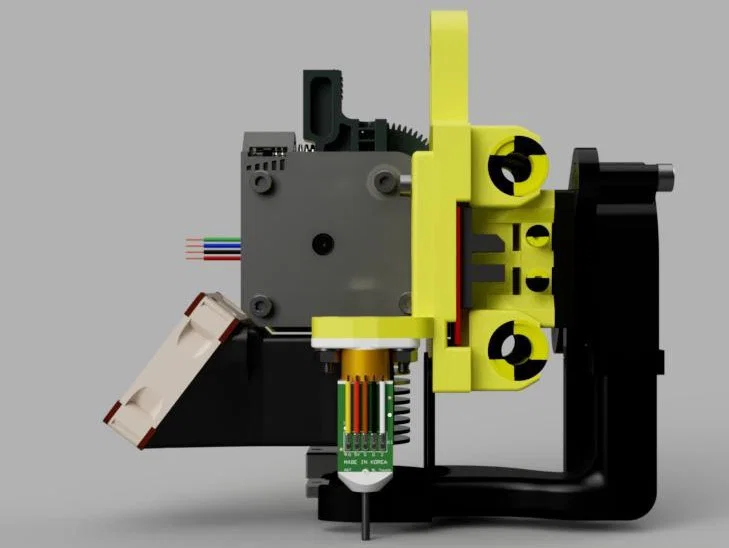 Giá đỡ E3D-V6 / Bộ đùn Titan / BL Touch cho HyperCube Evolution - Image 3