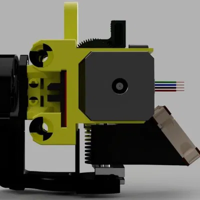 Giá đỡ E3D-V6 / Bộ đùn Titan / BL Touch cho HyperCube Evolution