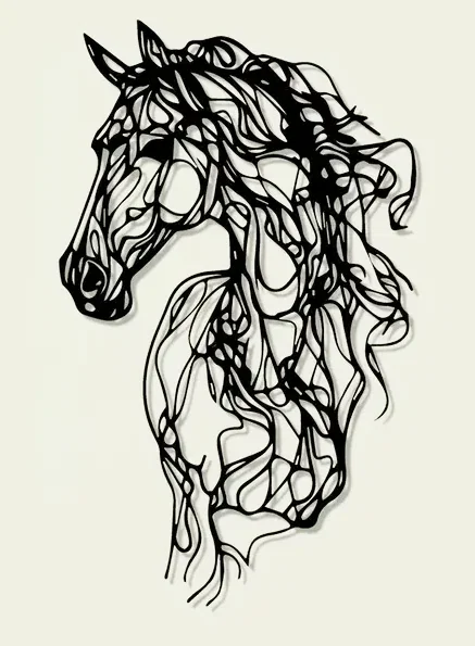 Tranh 2D Mustang - Image 1