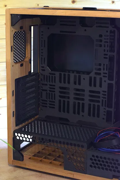 Vỏ PC ATX Mid-Tower TimberCube Rhino | File in + CNC - Image 5