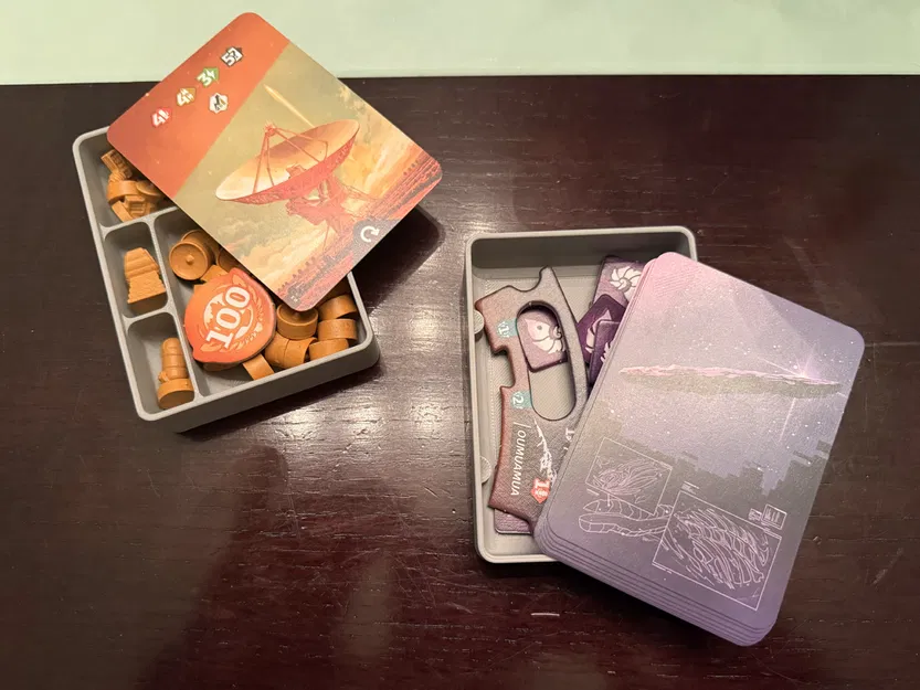 Organizer SETI board game kèm khay người chơi và loài - Image 5