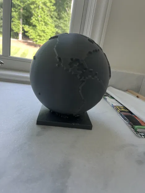 Mô Hình Địa Cầu Với Các Lục Địa Nổi - Image 3