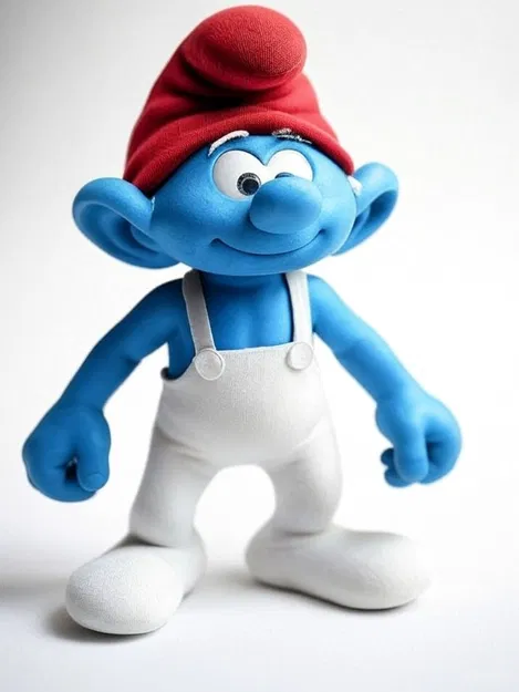 Mô Hình Xì Trum 3D - Image 1