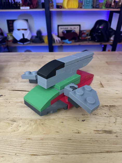 Con Tàu Khổng Lồ Boba Fett Kiểu Gạch - Image 6