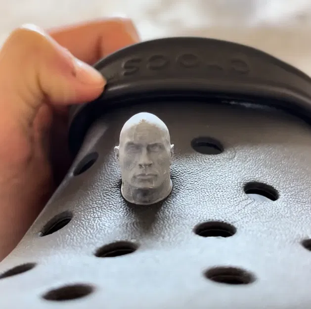 The Rock Croc Charm Jibbitz - Image 1