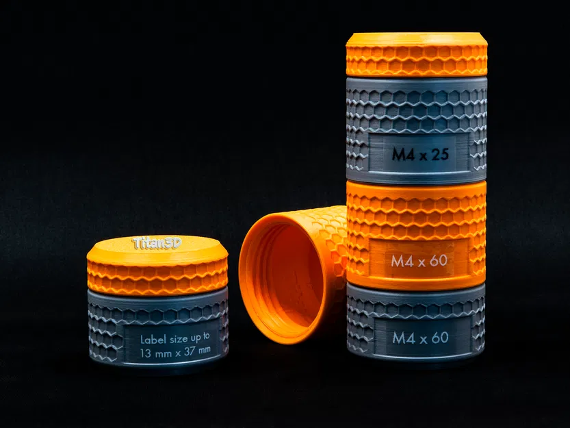 Hộp Đựng Tổ Ong Moduler Có Chỗ Dán Nhãn - Image 1