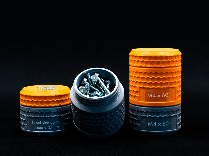 Hộp Đựng Tổ Ong Moduler Có Chỗ Dán Nhãn - Image 2