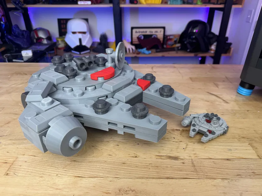 Mô hình Millennium Falcon "Brick" Khổng Lồ - Image 2
