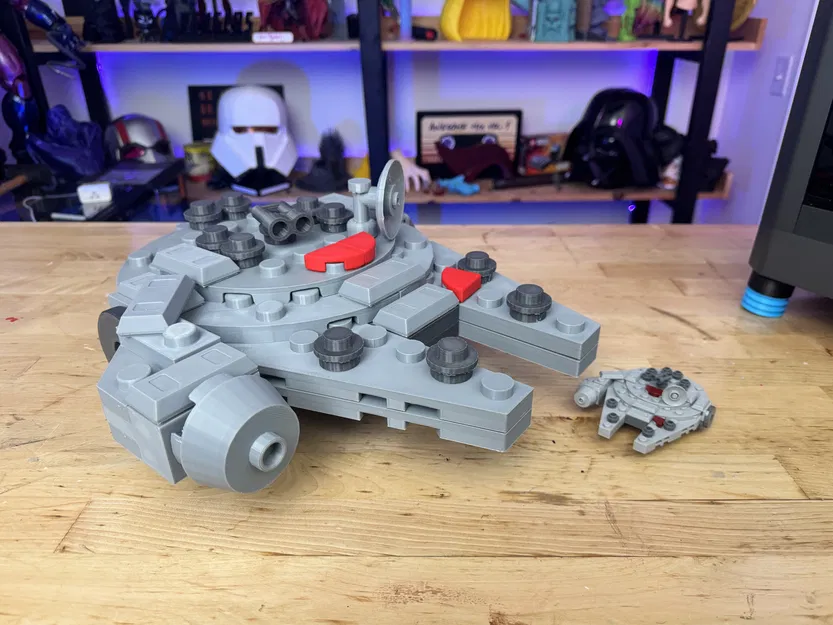 Mô hình Millennium Falcon "Brick" Khổng Lồ - Image 4