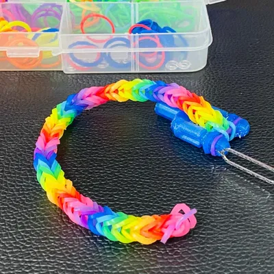 Dụng cụ đan len 3D cho vòng tay dây thun