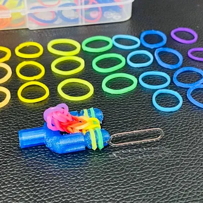 Dụng cụ đan len 3D cho vòng tay dây thun