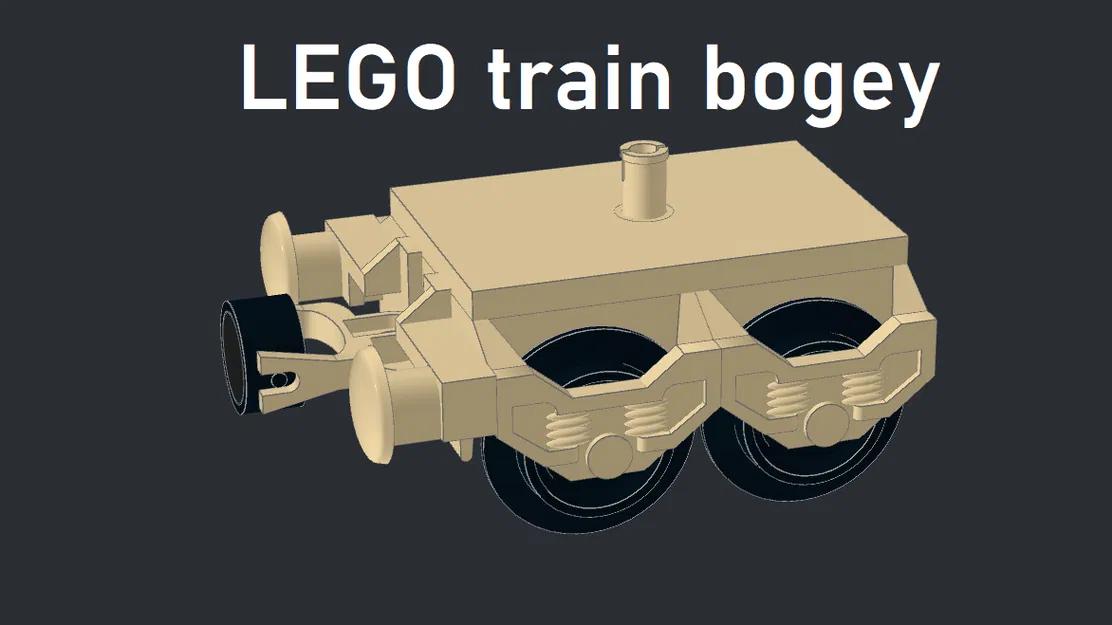 Hệ thống bệ đỡ xe lửa Lego - Image 1