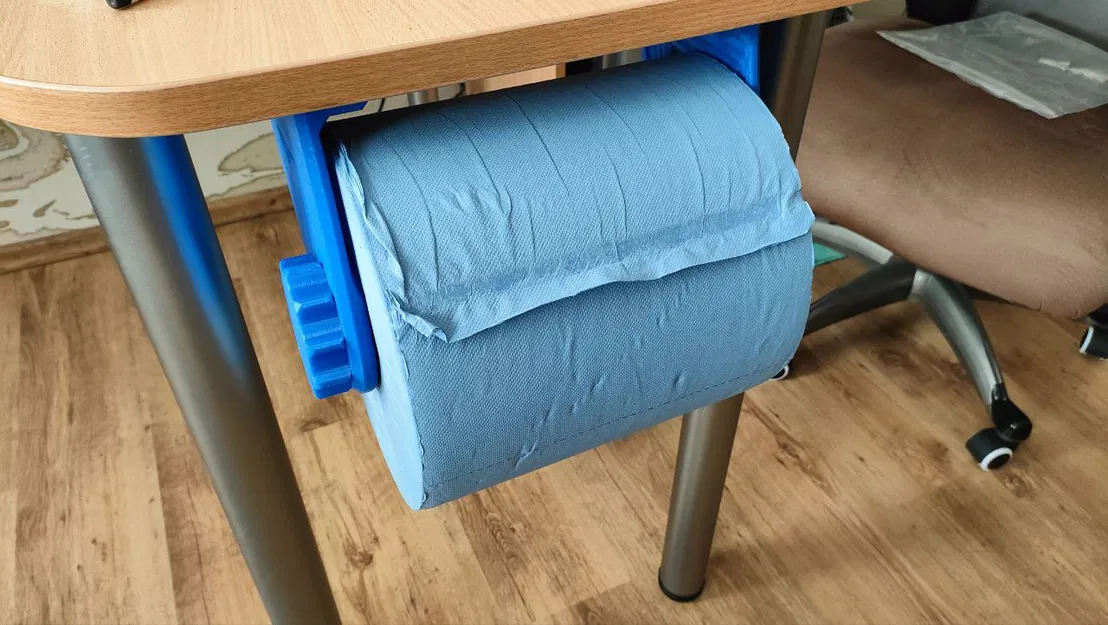 Giá Đỡ Cuộn Khăn Giấy Công Nghiệp Nặng 3KG - Image 1