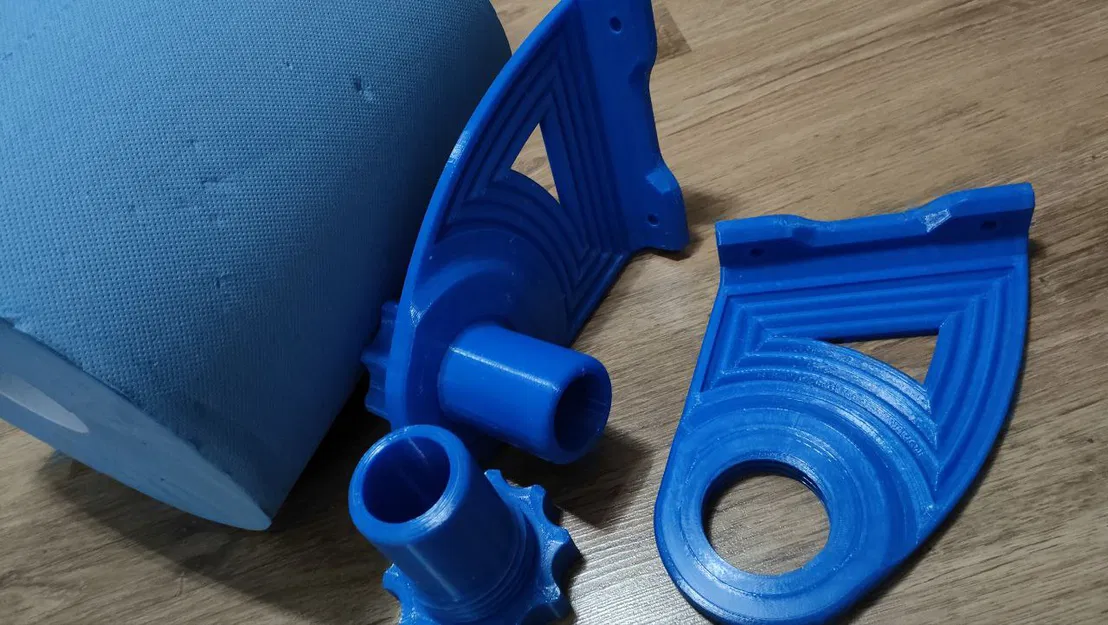 Giá Đỡ Cuộn Khăn Giấy Công Nghiệp Nặng 3KG - Image 2