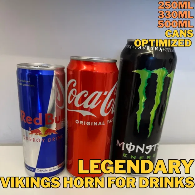 Chiếc Sừng Viking Huyền Thoại Đựng Đồ Uống - Tối Ưu Cho Lon 250/330/500 ml - Image 2