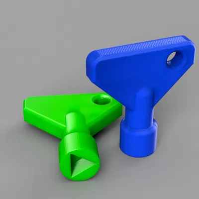 Chìa Khoá Tam Giác Mở Tủ Điện