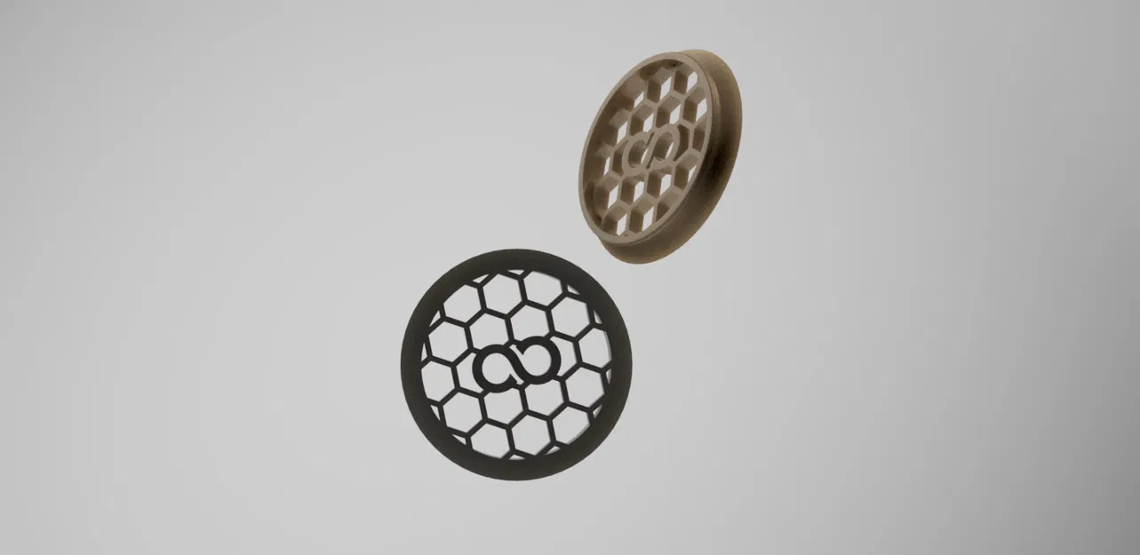 Ốp Quạt Logo Elegoo Centauri Carbon - Image 1