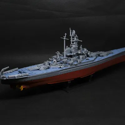 Mô hình Tàu chiến Alabama BB-60