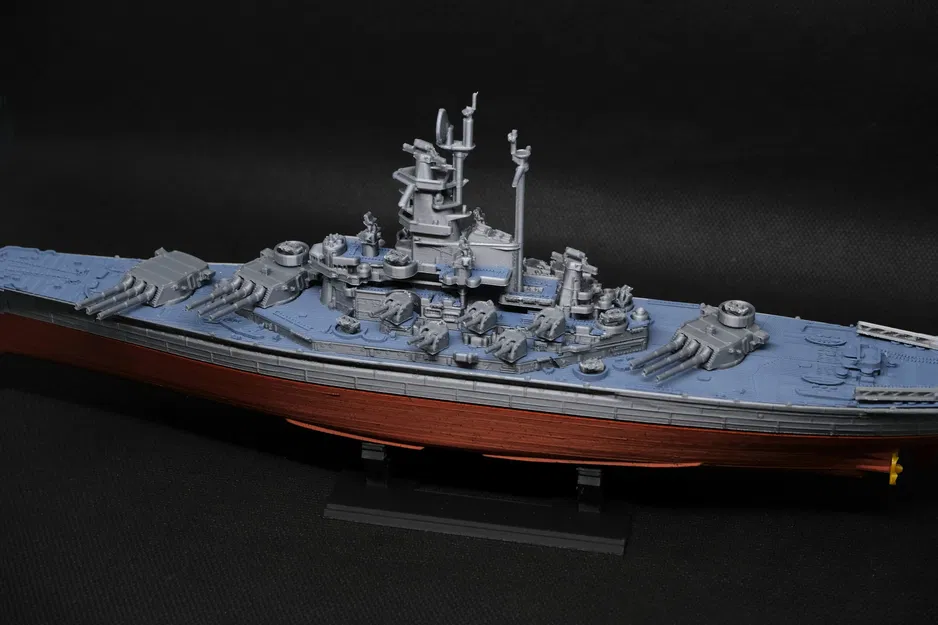 Mô hình Tàu chiến Alabama BB-60 - Image 6