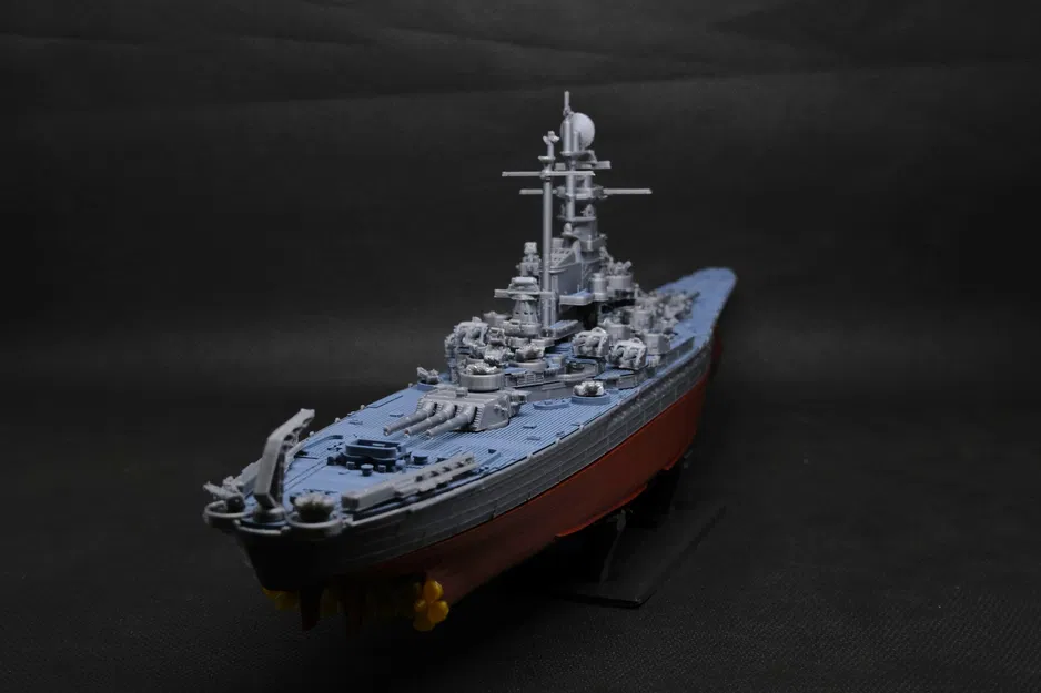 Mô hình Tàu chiến Alabama BB-60 - Image 8