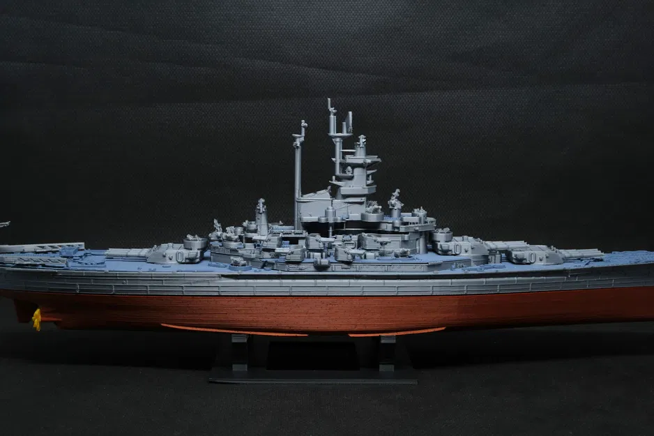 Mô hình Tàu chiến Alabama BB-60 - Image 9