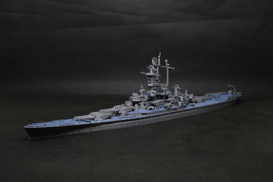 Mô hình Tàu chiến Alabama BB-60 - Image 10