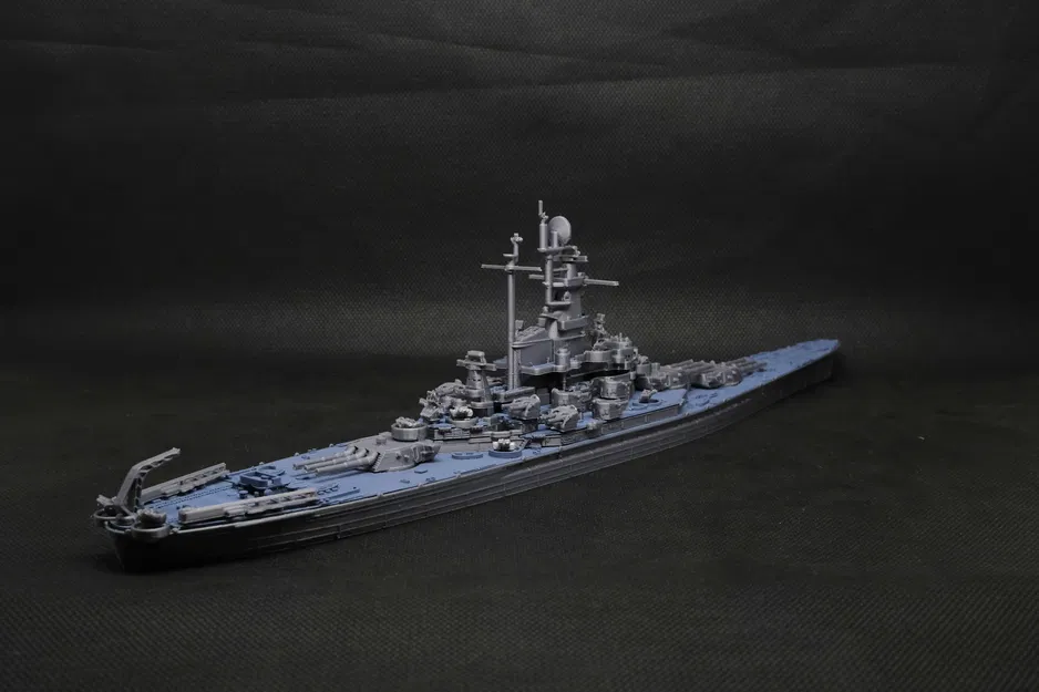 Mô hình Tàu chiến Alabama BB-60 - Image 11