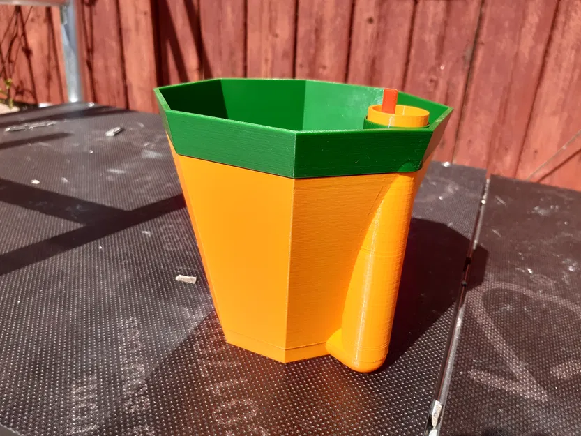 Chậu tự tưới hình bát giác - Image 1