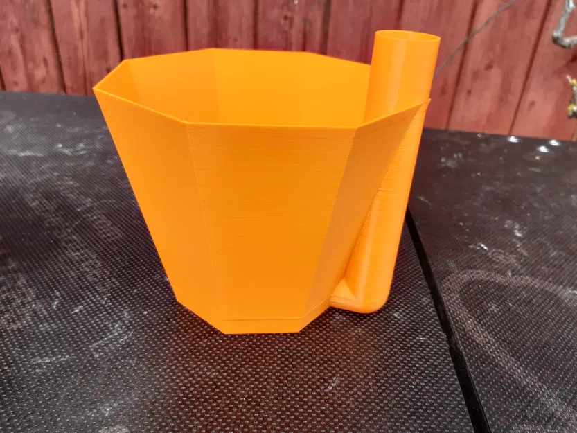 Chậu tự tưới hình bát giác - Image 2