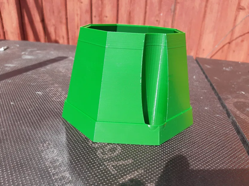 Chậu tự tưới hình bát giác - Image 3