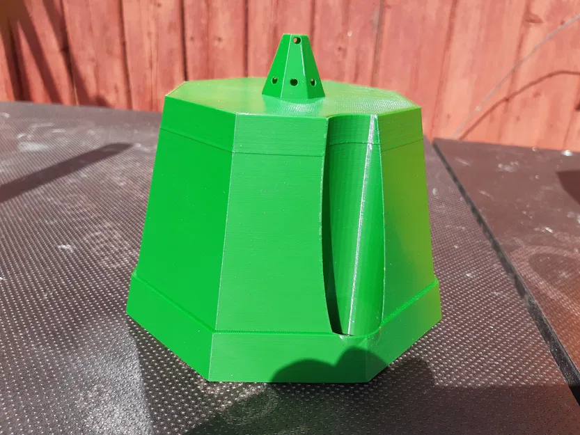 Chậu tự tưới hình bát giác - Image 8