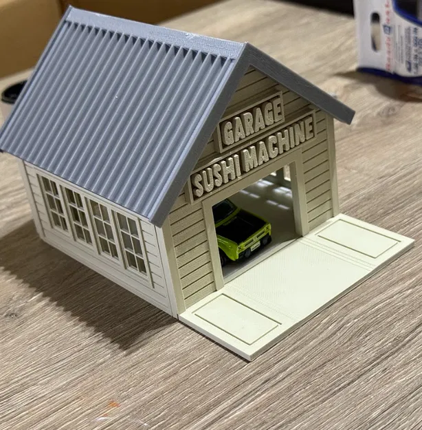 Mô Hình Tí Hon Garage Máy Sushi Tỷ Lệ 1:64 và 1:160 - Image 4
