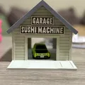 Mô Hình Tí Hon Garage Máy Sushi Tỷ Lệ 1:64 và 1:160 - Thumbnail 5