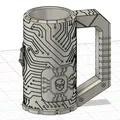 Chỗ Giữ Lon Cyber Mug - Thumbnail 6