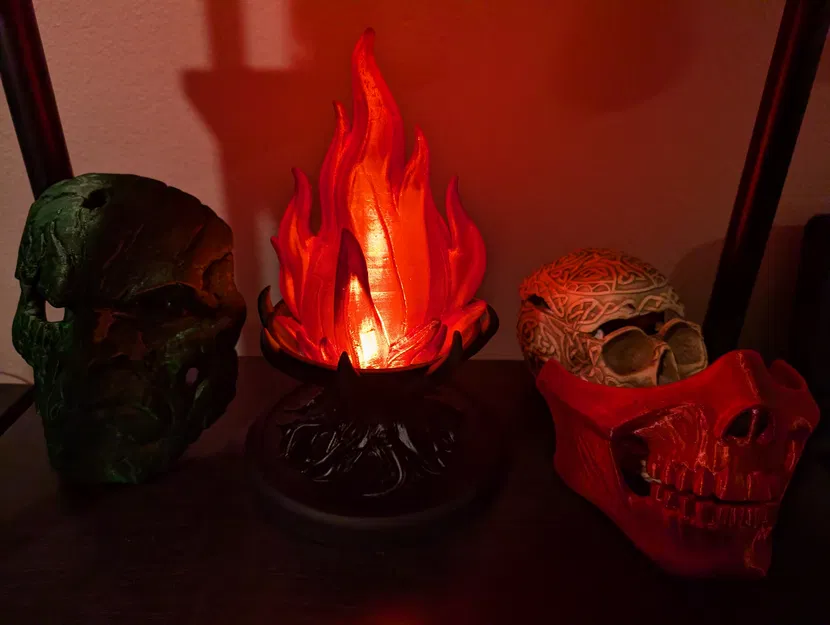 Đèn Lửa Huyền Bí – Đèn LED Fantasy In Được - Image 1